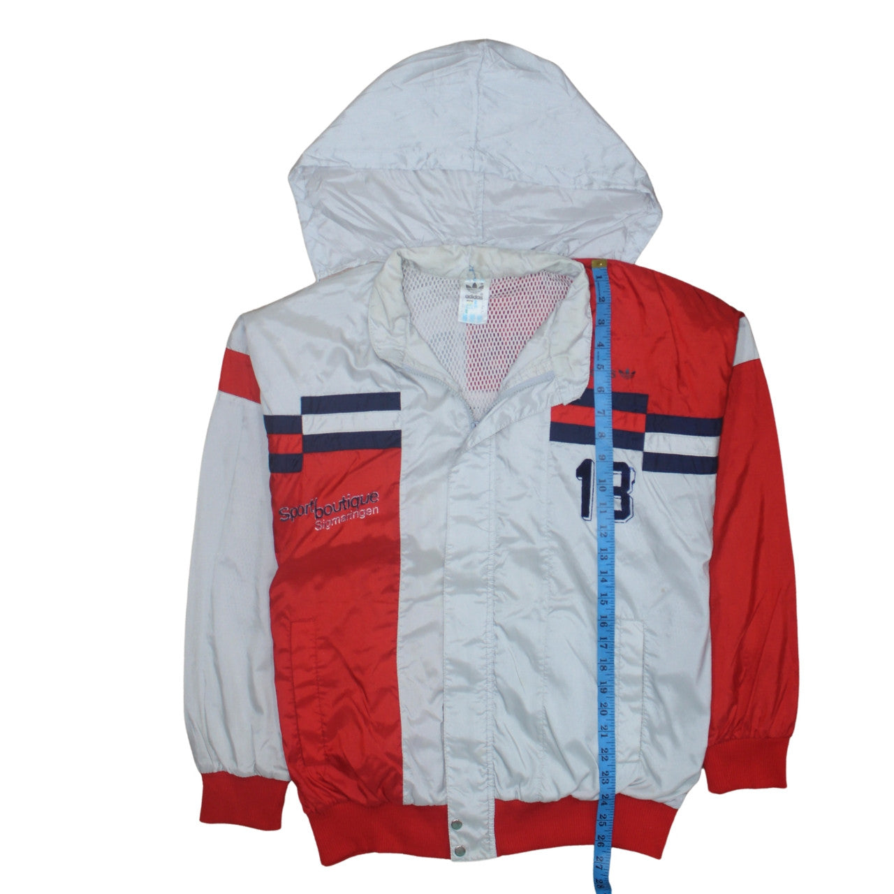 Adidas Mens Multicoloured M Windbreaker Jacket Hooded Retro FC Ostrach