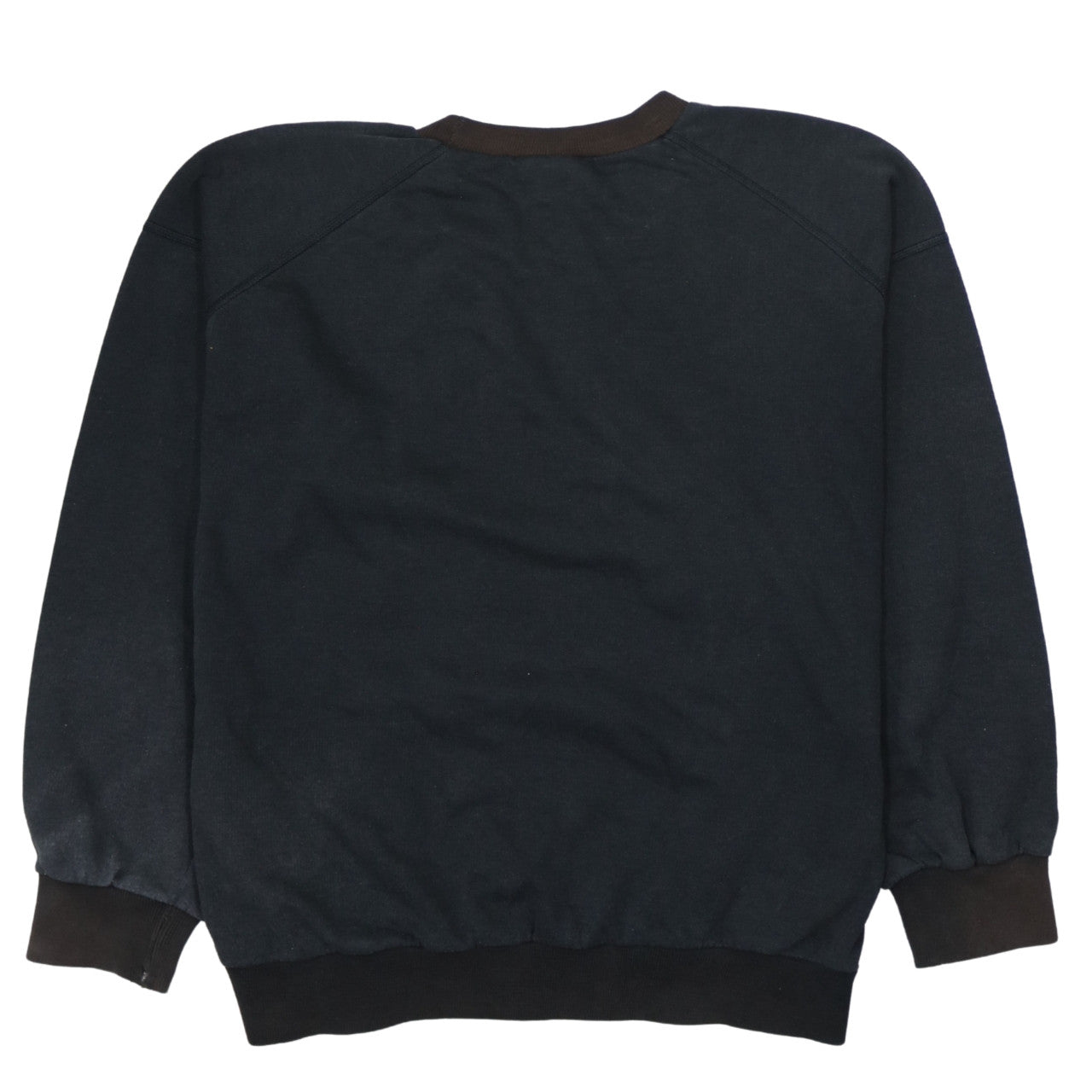 Adidas Boys Black Pullover Sweatshirt 16 Years Retro Logo Fleece