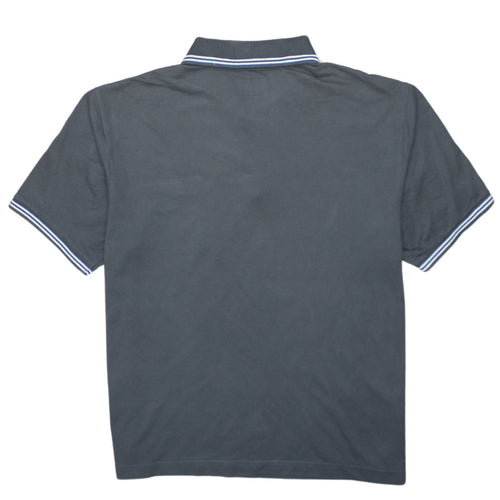 Champion Men's Black Polo Shirt Size L Short Sleeve Cotton