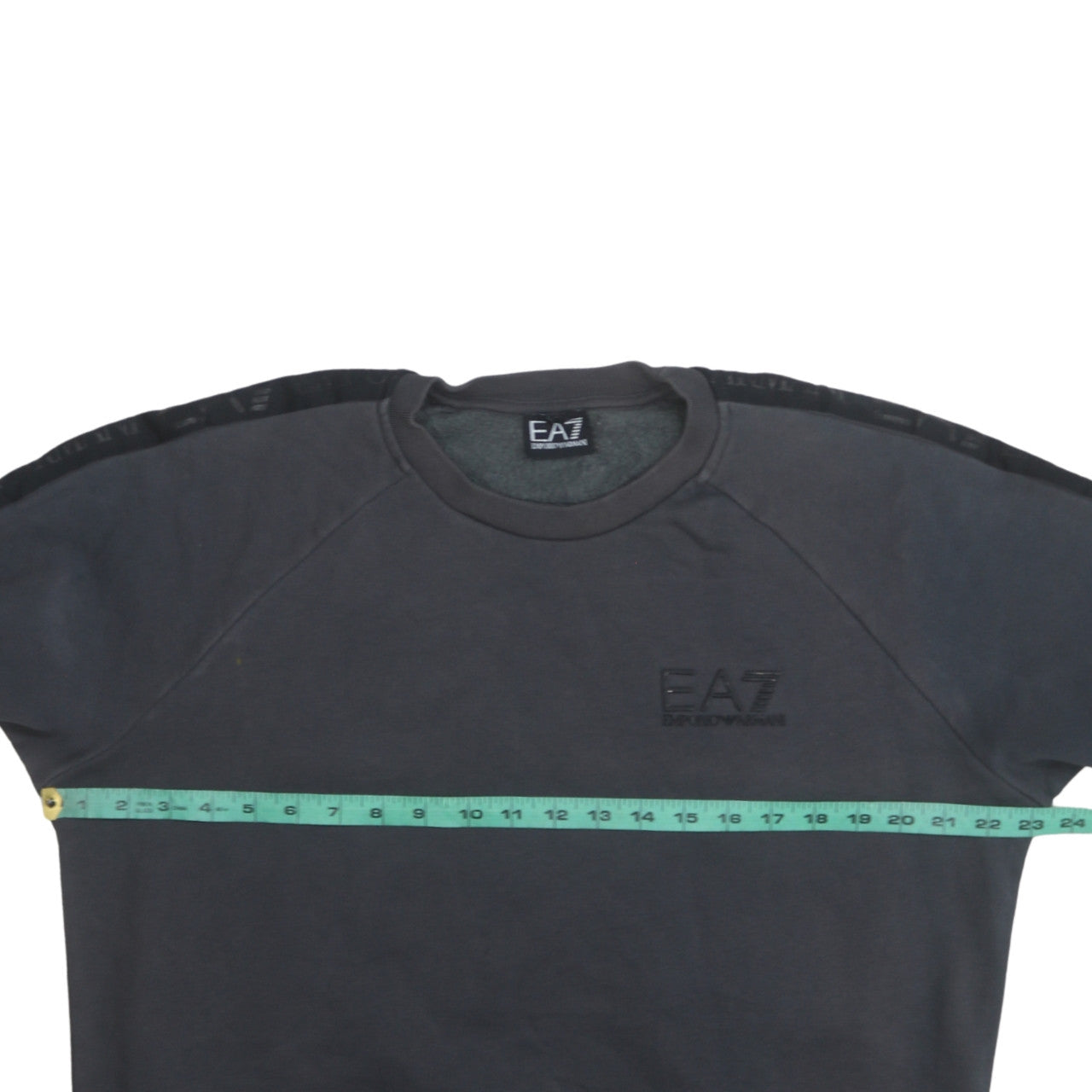 Emporio Armani EA7 Men's Black Crew Neck Sweatshirt Size M