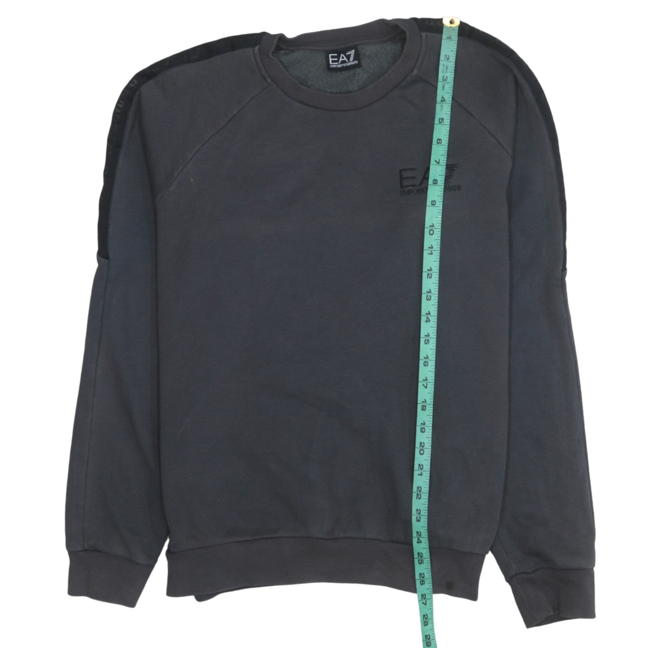 Emporio Armani EA7 Men's Black Crew Neck Sweatshirt Size M