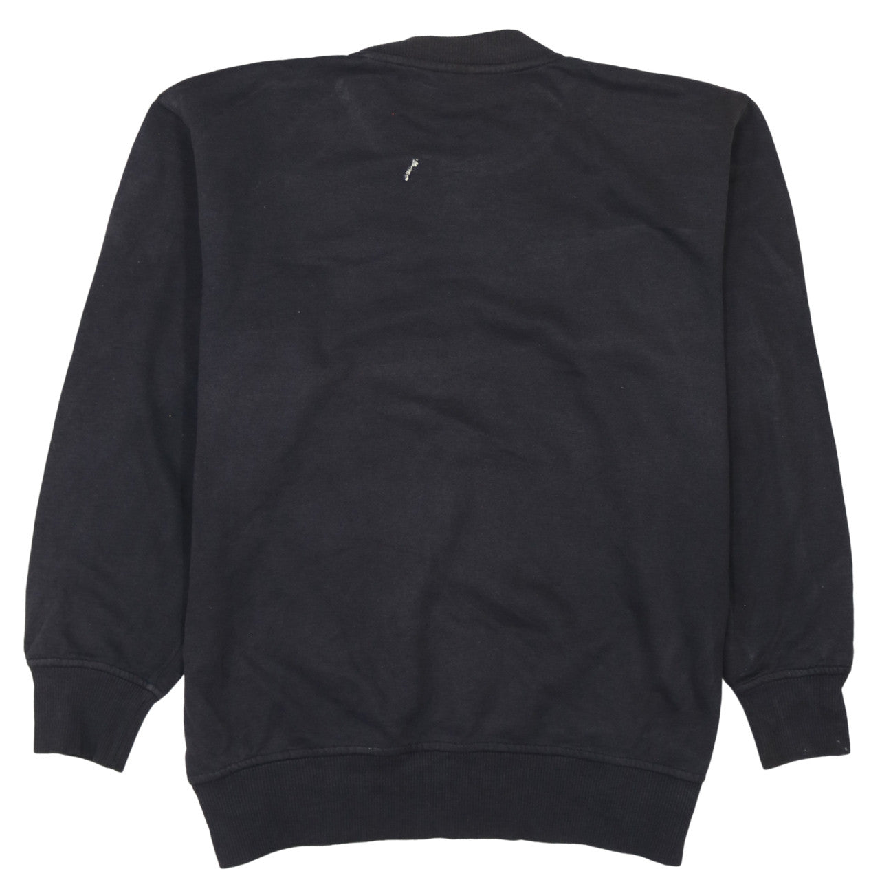 Puma Mens Black L Pullover Sweatshirt Crew Neck Fleece