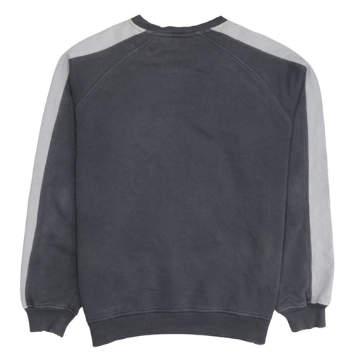 Puma Mens Grey Logo Pullover Sweatshirt L Regular Fit