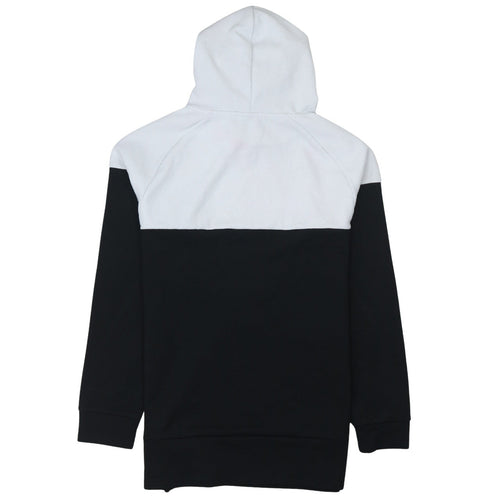 Hugo Boss Men's Black & White Logo Pullover Hoodie Size S