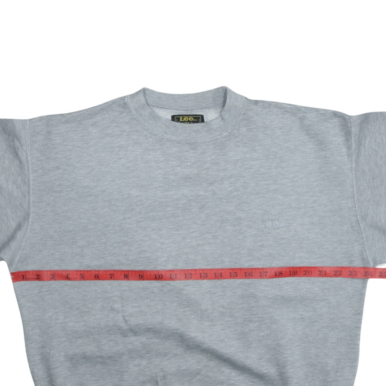 Lee Womens Grey Small Pullover Sweatshirt Classic Fit Casual