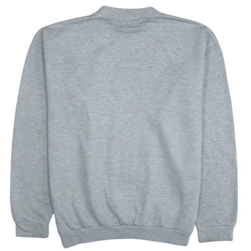 Lee Womens Grey Small Pullover Sweatshirt Classic Fit Casual
