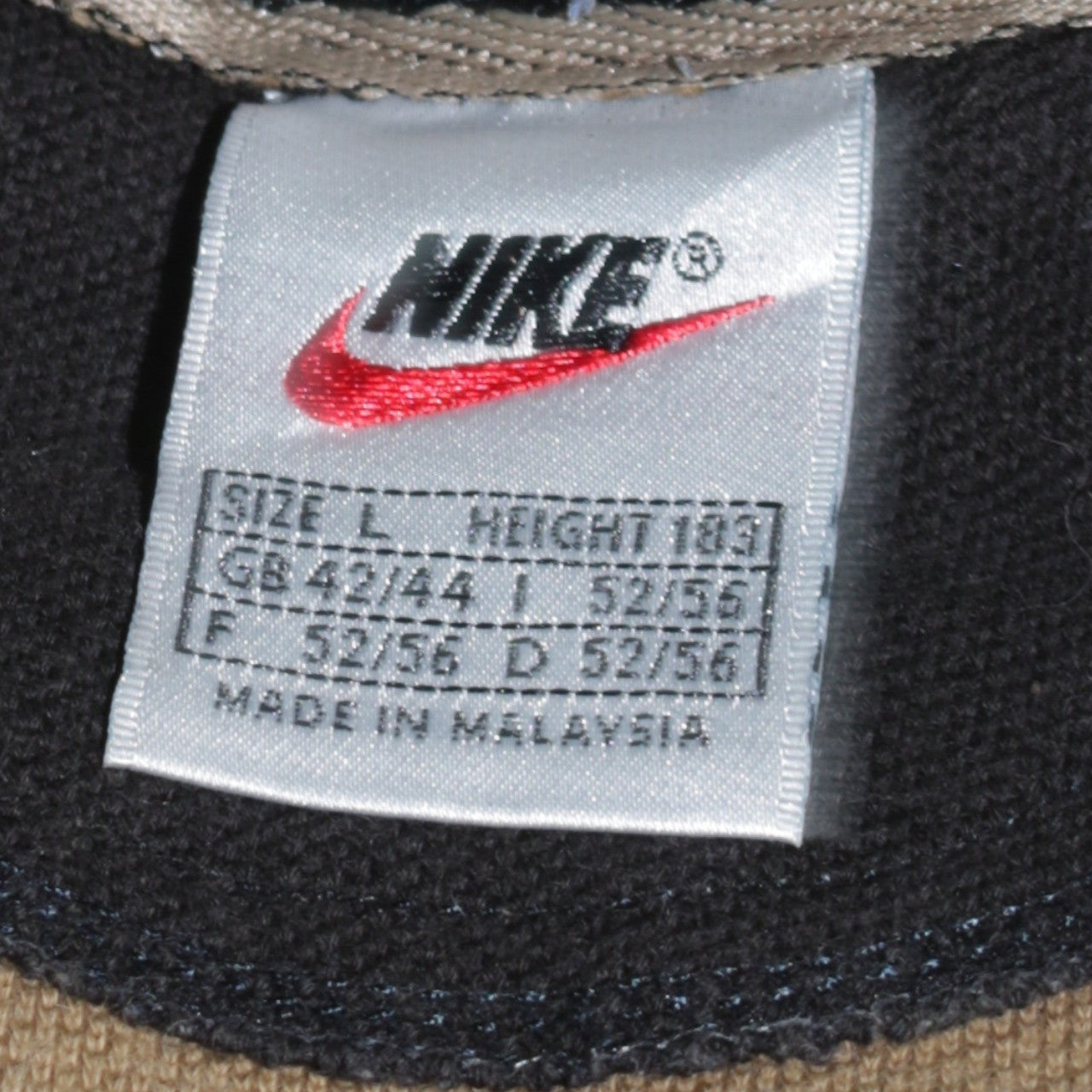 Nike Men’s Brown Cotton Short Sleeve Polo Shirt L