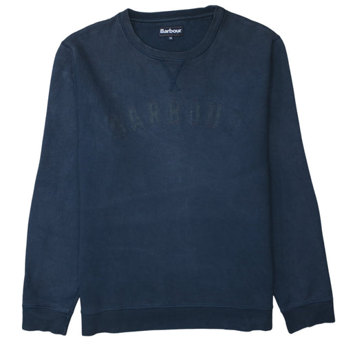 Barbour Men's Blue 2XL Pullover Sweatshirt Classic Style