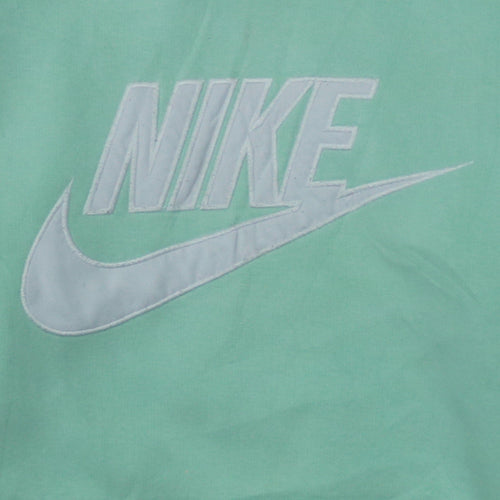 Nike Womens Mint Green Pullover Hoodie XL Relaxed Fit Casual Sweatshirt