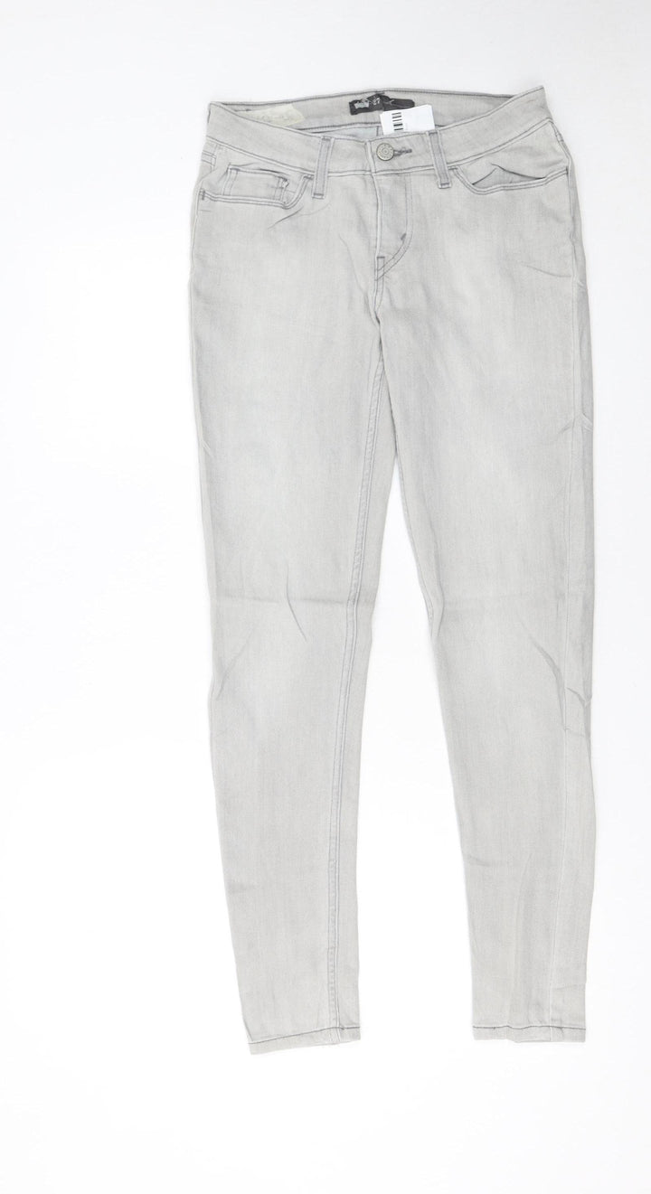 Levi’s Women’s Grey Skinny Jeans W27 L30 Stretch Denim