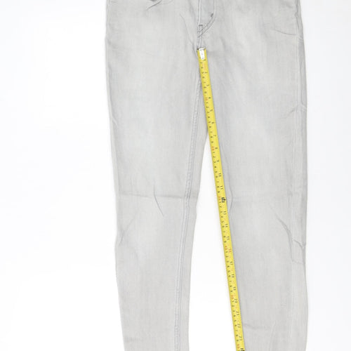 Levi’s Women’s Grey Skinny Jeans W27 L30 Stretch Denim