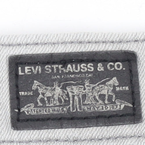 Levi’s Women’s Grey Skinny Jeans W27 L30 Stretch Denim