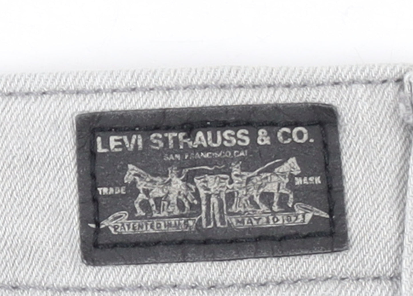 Levi’s Women’s Grey Skinny Jeans W27 L30 Stretch Denim