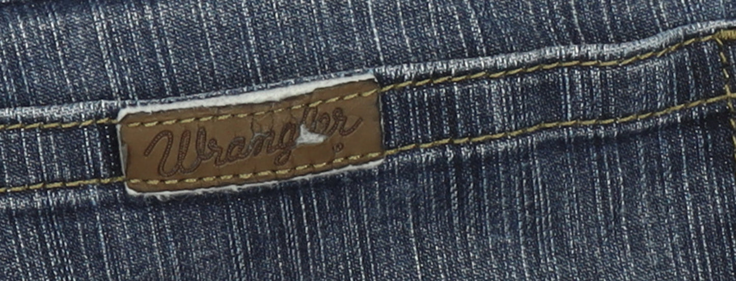 Wrangler Men's Blue Regular Fit Straight Denim Jeans W40 L32