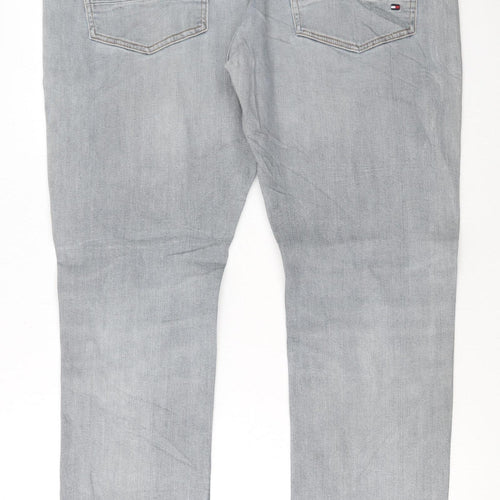 Tommy Hilfiger Men’s Blue Slim Tapered Jeans 38x30 Houston Stretch Denim