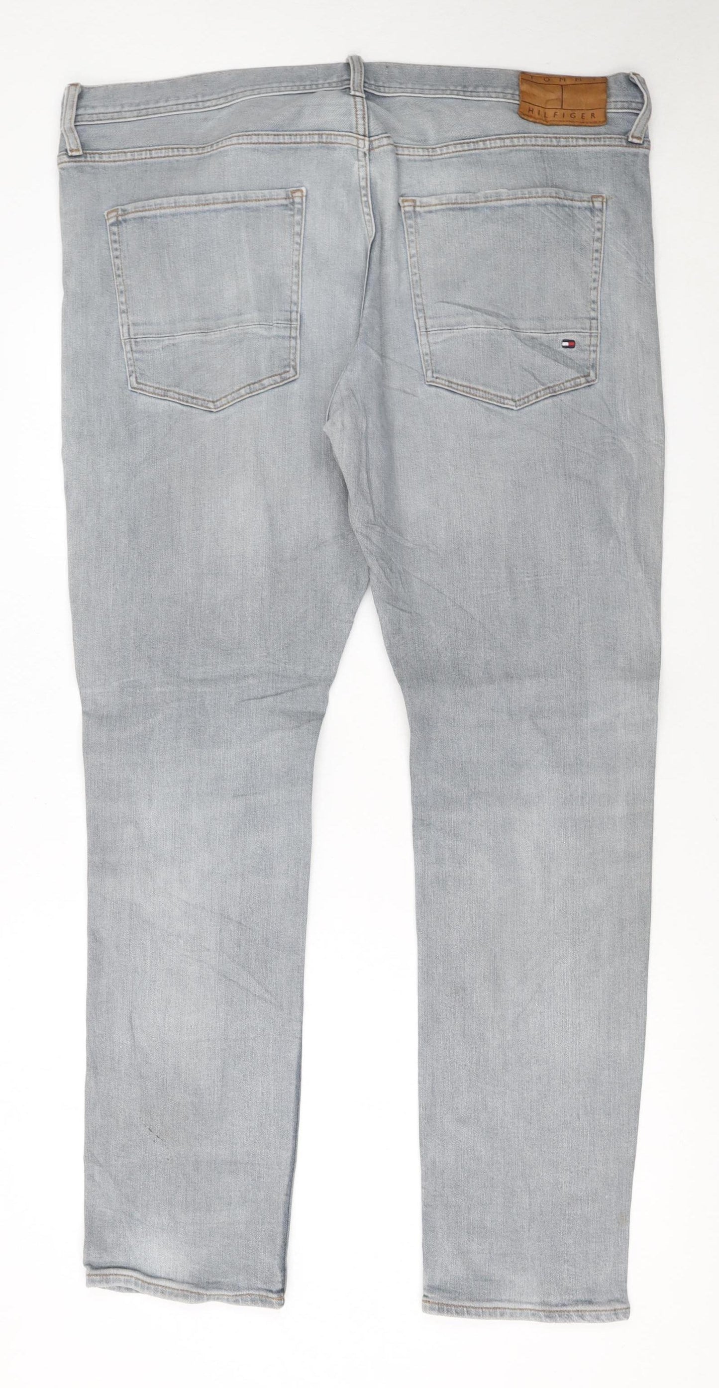 Tommy Hilfiger Men’s Blue Slim Tapered Jeans 38x30 Houston Stretch Denim