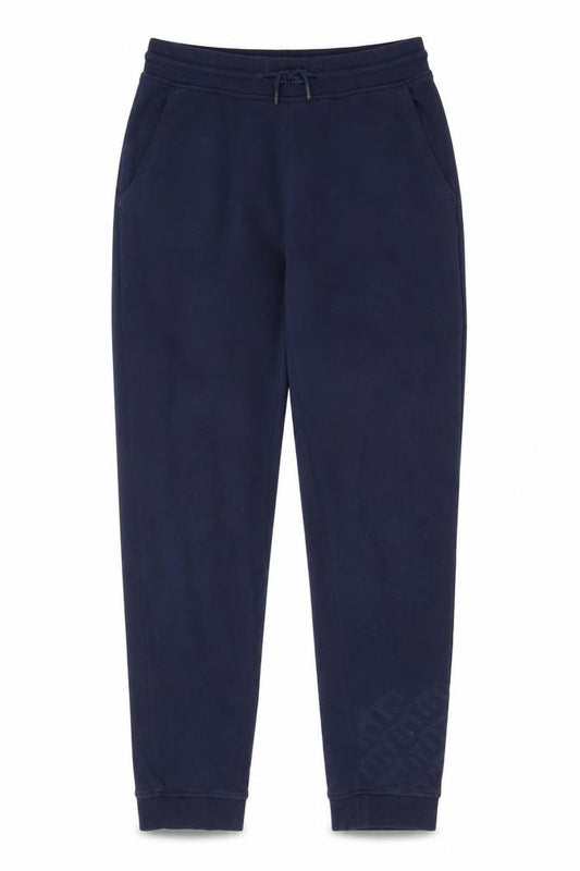 Hugo Boss Boys Blue Jogger Trousers 16 Years Elastic Waist Cotton Blend