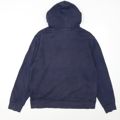 Nike Boys Navy Blue Hoodie XL 13-15 Years Cotton Blend Pullover