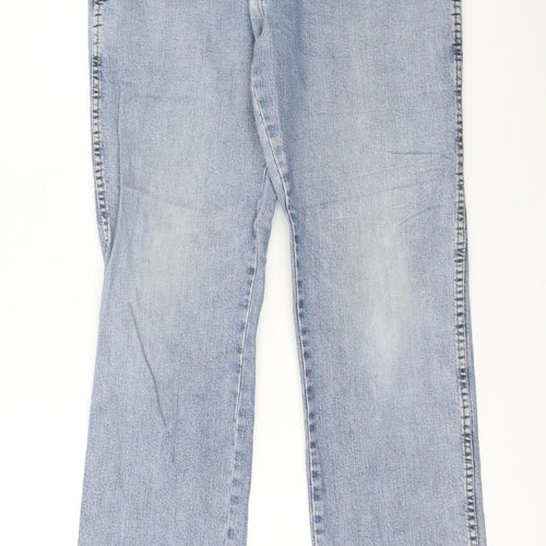 Wrangler Men's Blue Texas Stretch Straight Jeans W32 L32