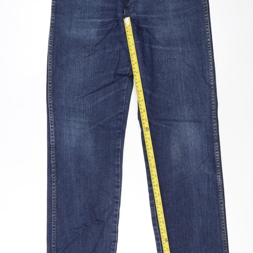 Wrangler Men's Blue Texas Stretch Straight Denim Jeans W31 L34