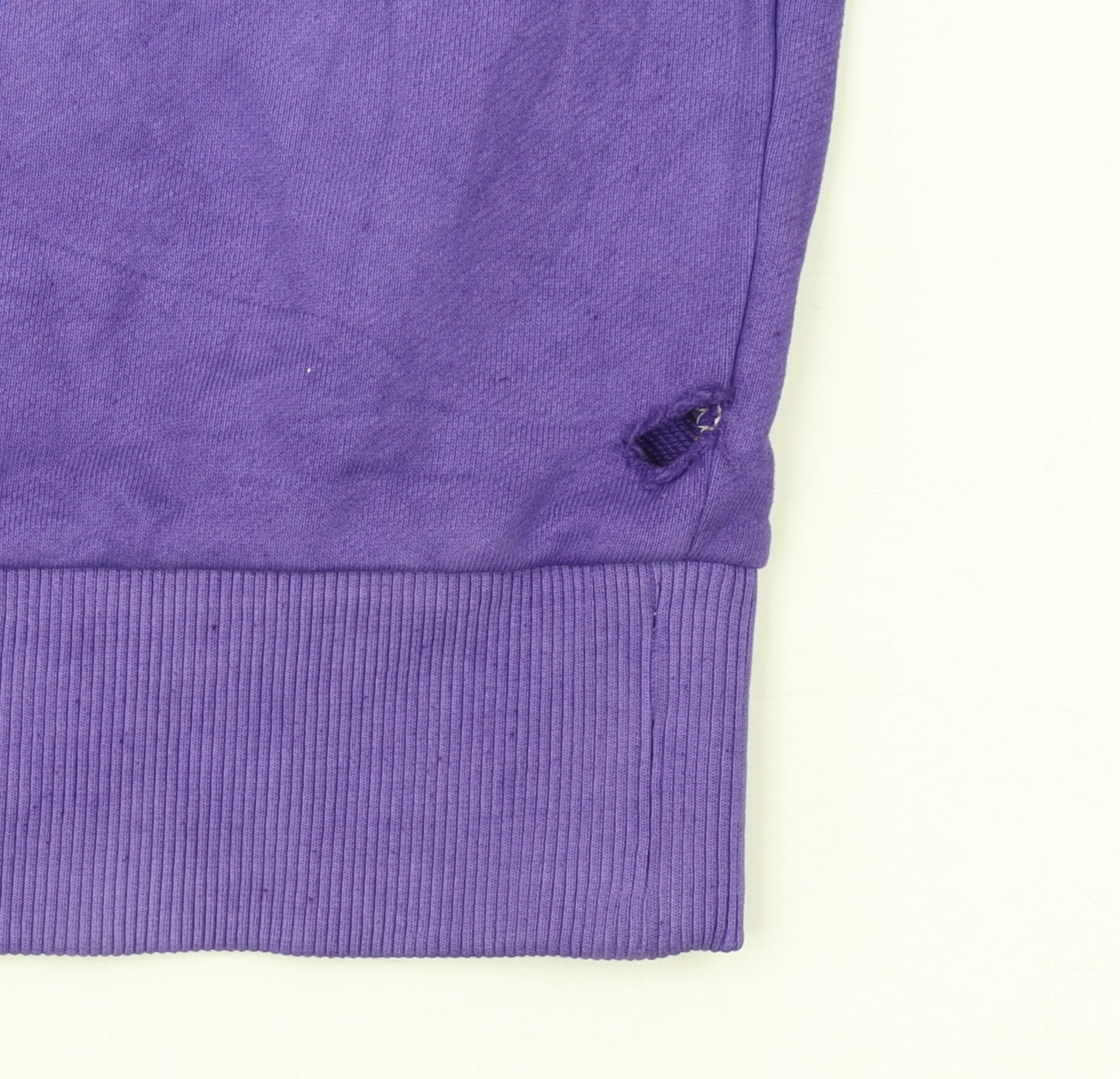 Calvin Klein Women’s Purple 1/2 Zip Cotton Sweatshirt Size S