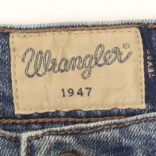 Wrangler Men's Blue Straight Leg Texas Stretch Jeans W33 L34