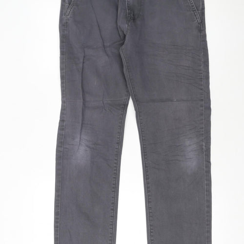 Levi's Men's Grey Slim Fit Chino Trousers W30 L30