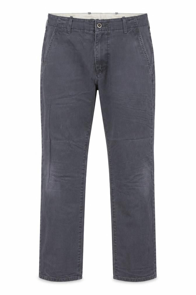 Front view of Levi's Men's Grey Slim Fit Chino Trousers W30 L30