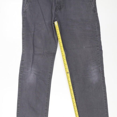 Levi's Men's Grey Slim Fit Chino Trousers W30 L30