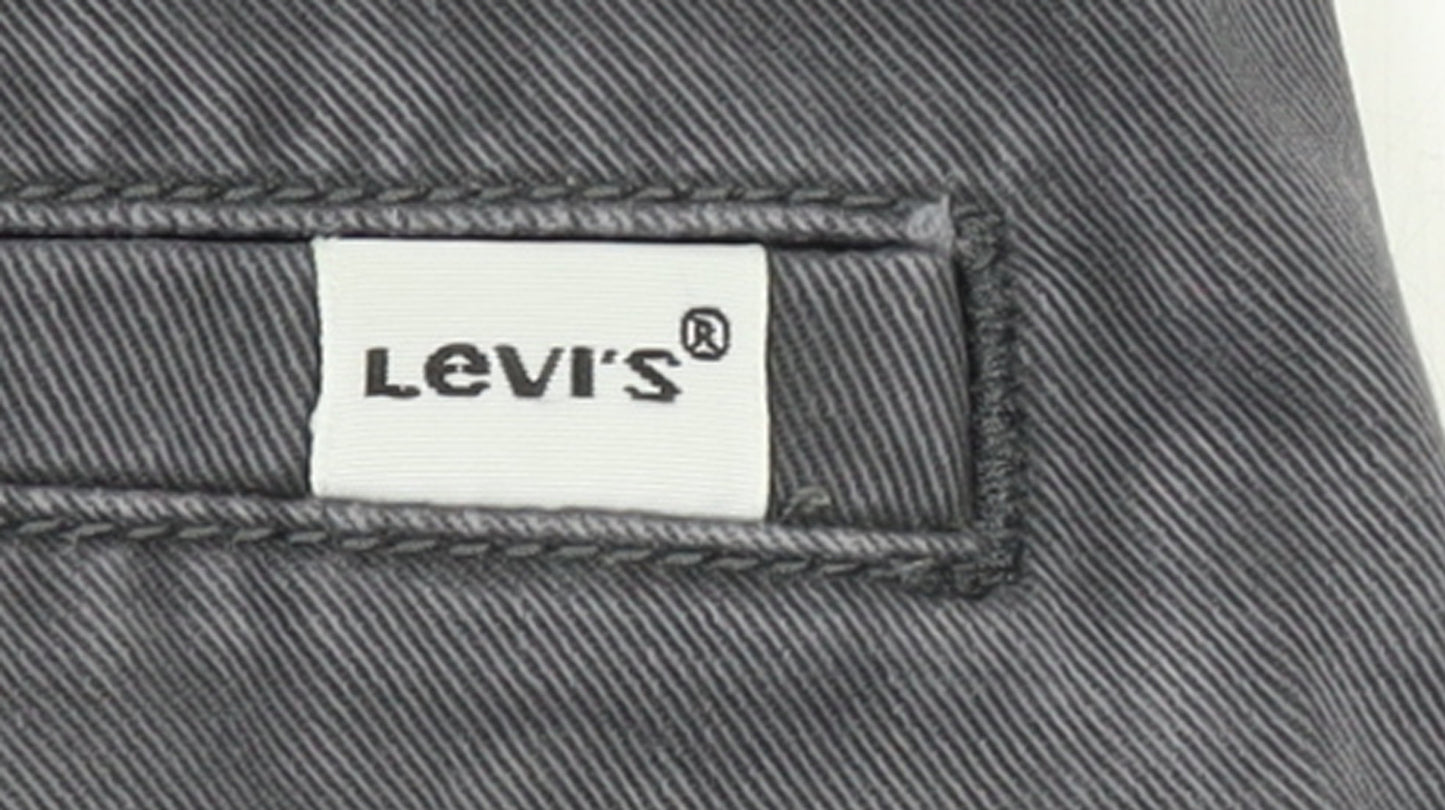 Levi's Men's Grey Slim Fit Chino Trousers W30 L30