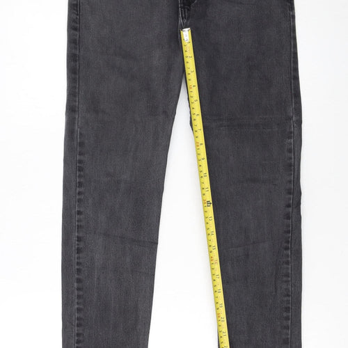 Levi's Women's Grey Skinny Stretch Jeans W30 L30 UK 12