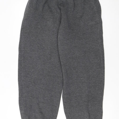 Umbro Men's Grey Fleece Sweatpants S Elastic Waist Jogger