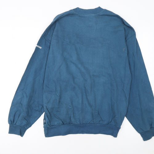 Umbro Boys Blue Pullover Crew Neck Sweatshirt Size 164cm