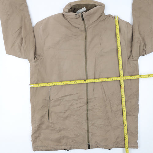 Burberry Men’s Beige Full Zip Lined Jacket Size L