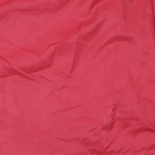 Puma Men's Red L Windbreaker Hooded Lightweight Active Jacket