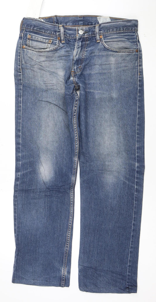 Levi’s 501 Men’s Blue Straight Leg Denim Jeans 32W 32L
