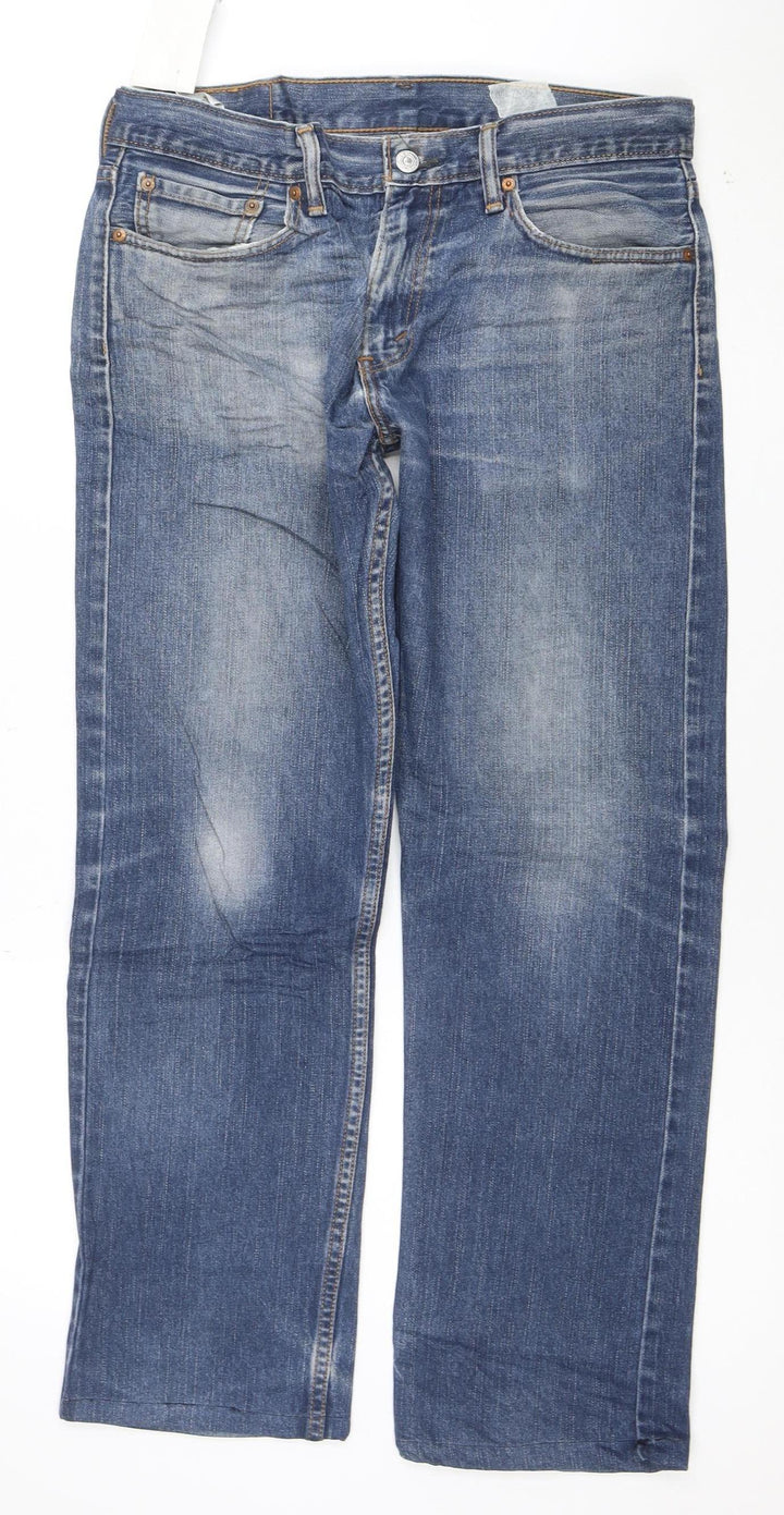 Levi’s 501 Men’s Blue Straight Leg Denim Jeans 32W 32L
