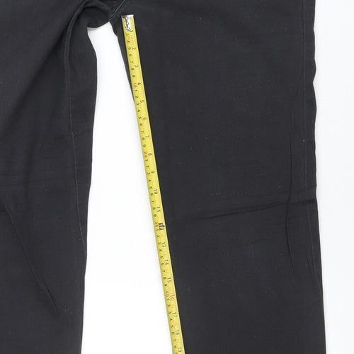 Dickies Men's Black 34 Regular Fit Chino Work Trousers