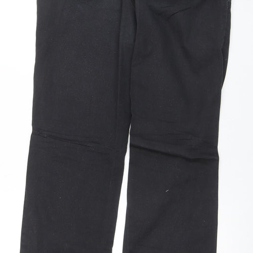 Dickies Men's Black 34 Regular Fit Chino Work Trousers