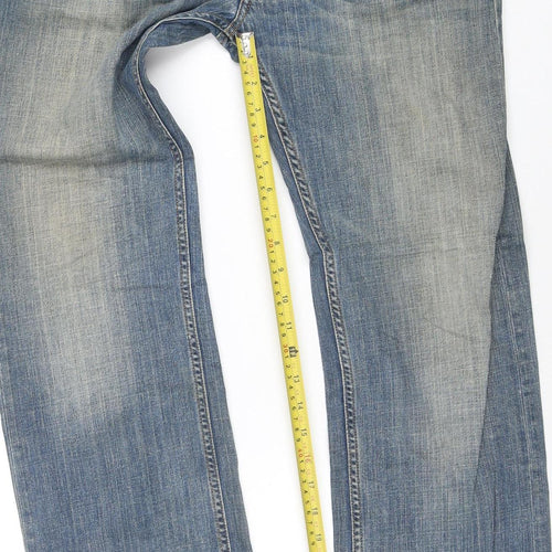Diesel Men's Blue Viker Regular Straight Stretch Jeans W30 L32