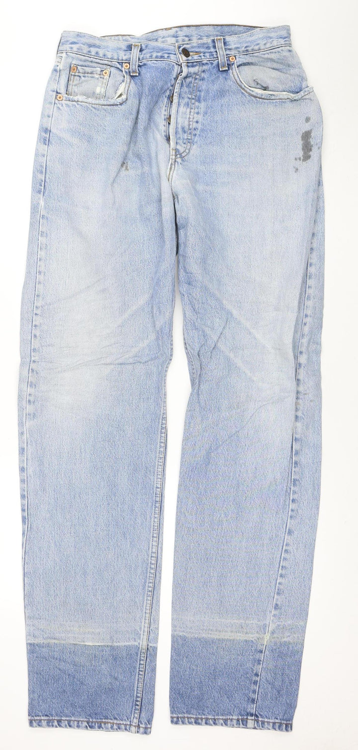 Levi's Men's Blue 605 Straight Leg Jeans W33 L36 Vintage 90s Denim