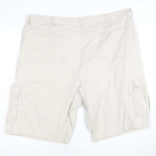 Wrangler Men's Beige Cargo Shorts Size 44 Cotton Casual