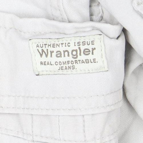Wrangler Men's Beige Cargo Shorts Size 44 Cotton Casual