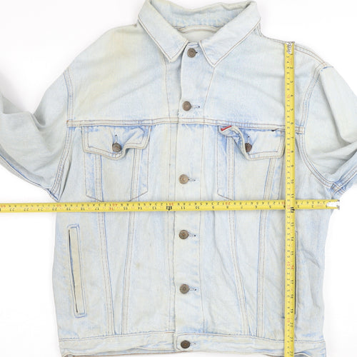 Levi's Men's Blue Denim Classic Button Jacket Size M