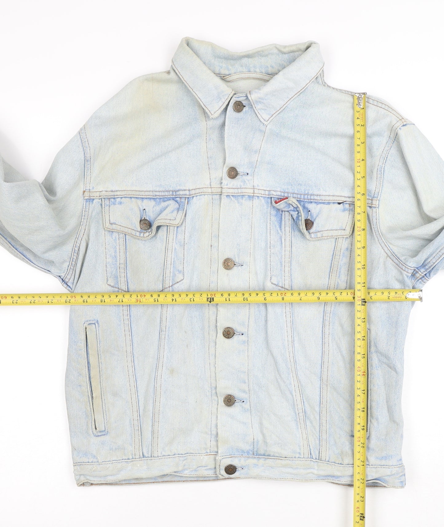 Levi's Men's Blue Denim Classic Button Jacket Size M