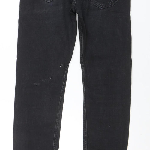 Lee Men's Black Malone Slim Fit Straight Leg Jeans W28 L30