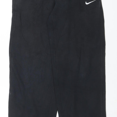 Nike Boys Black 12-13 Years Jogger Activewear Trousers
