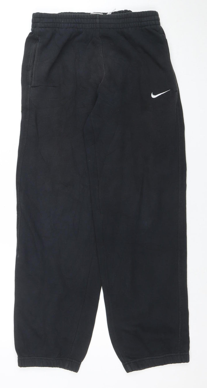 Nike Boys Black 12-13 Years Jogger Activewear Trousers