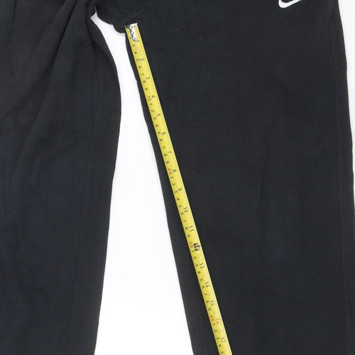 Nike Boys Black 12-13 Years Jogger Activewear Trousers