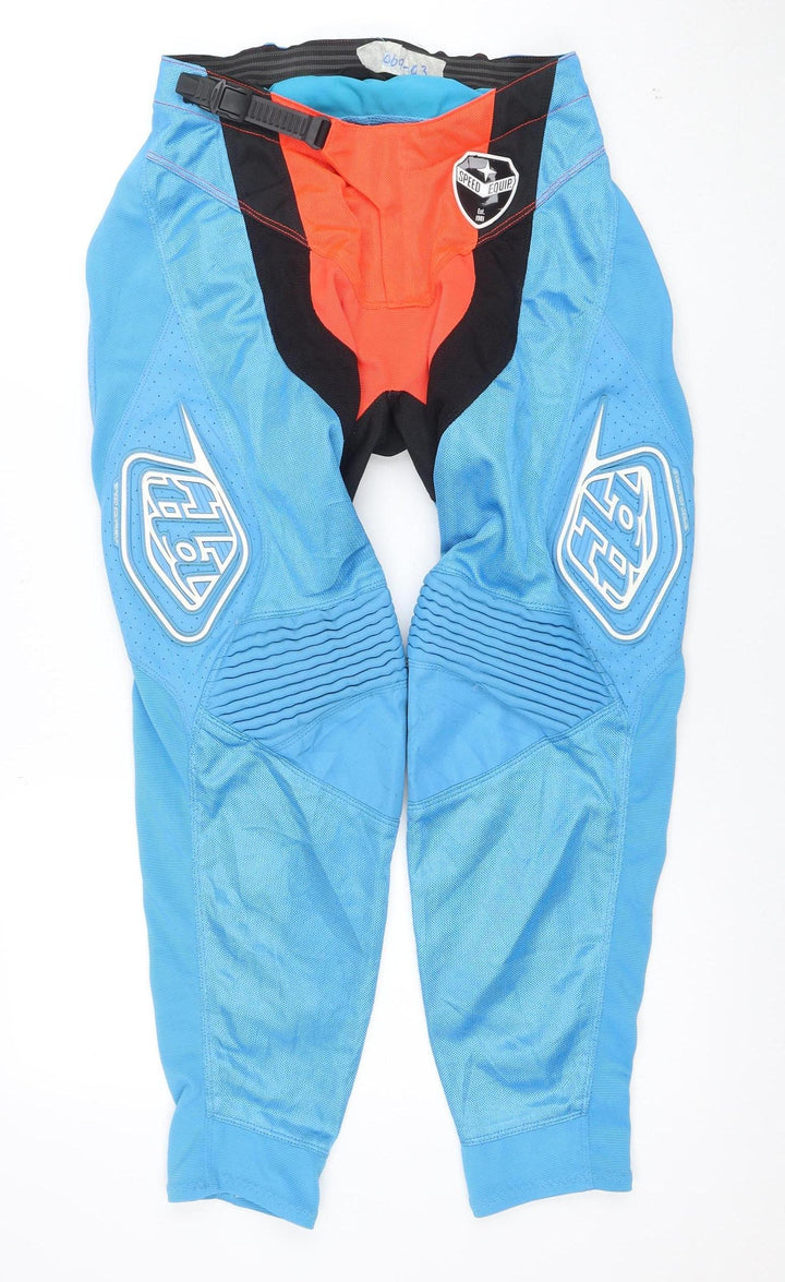 Troy Lee Designs Men’s Blue Moto Cargo Trousers Size 30 Regular